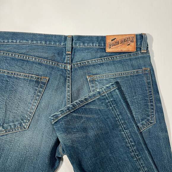 Cone Denim Mill Blue Jeans Wonderland Concepts Sample Men Indigo 34x31